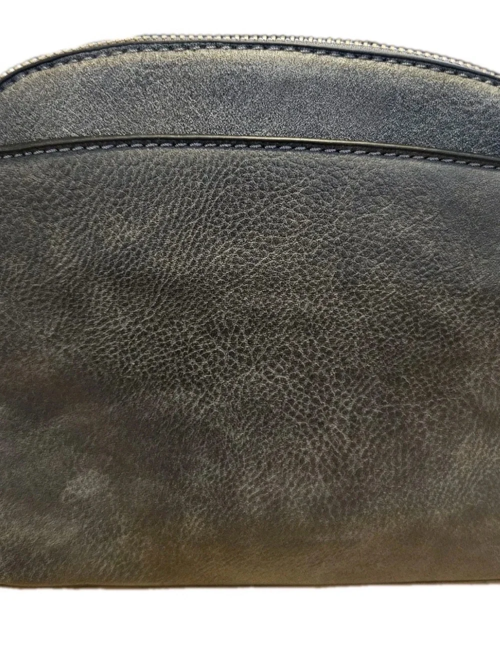 Gray & Lavender Paisley Chain Crossbody Bag